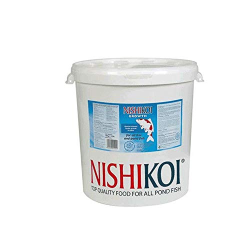 Pet's House 10kg NISHIKOI GROWTH FLOATING FISH FOOD MEDIUM PELLET KOI POND FEED PELLETS
