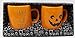 Rae Dunn by Magenta Trick or Treat Halloween Mug Set (Pumpkin)