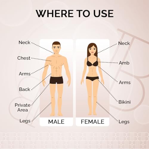 Image of Sandalwood Hair Removal Wax Powder for Women & Men | Professional & Painless Herbal Wax Powder with Natural Ingredients for All Skin Types | Quick, Easy to Apply Hair Removal for Smooth Skin with No Irritation or Skin Rashes 100 Gms