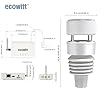Estación meteorológica ECOWITT GW3001, estación meteorológica inalámbrica para jardín 7 en 1 con sensor exterior WS90 y pasarela doméstica 3 en 1 WiFi/cableada GW3000 con puerto para tarjeta SD 868 #1