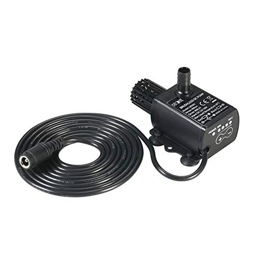 MnoMINI Water Pump Pond Pump Submersible Aquarium Pump Underwater Water Fountain Pump Sprinkler Pump for Ponds Fountain Aquarium Garden Pump