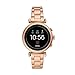 Fossil Women's Gen 4 Sloane HR Heart Rate Stainless Steel Touchscreen Smartwatch, Color: Rose Gold (FTW6040)