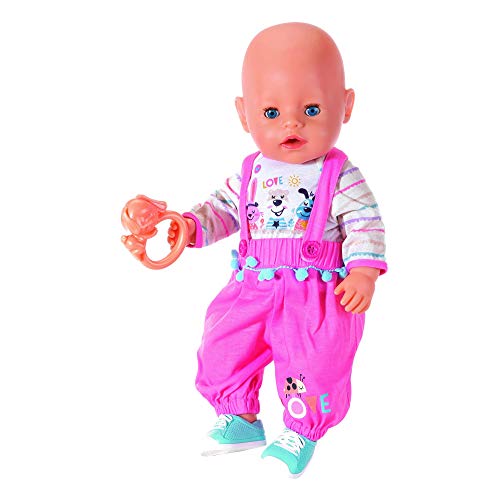 BABY Born 828144 Erstausstattung für 43cm Puppe - Leicht für Kleine Hände, Spiel fördert Empathie & Windeln für 43cm… – Bild 5
