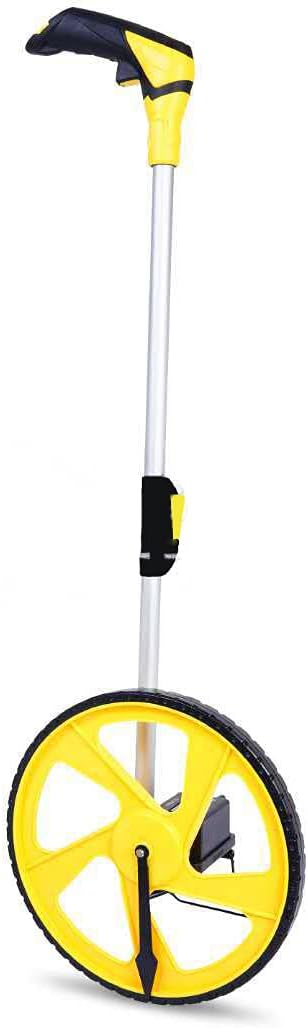 Digital Distance Measuring Wheel Up To 10000 Meter Count With Measuring Tools For Surveyor Builders Workers, 32 Cm