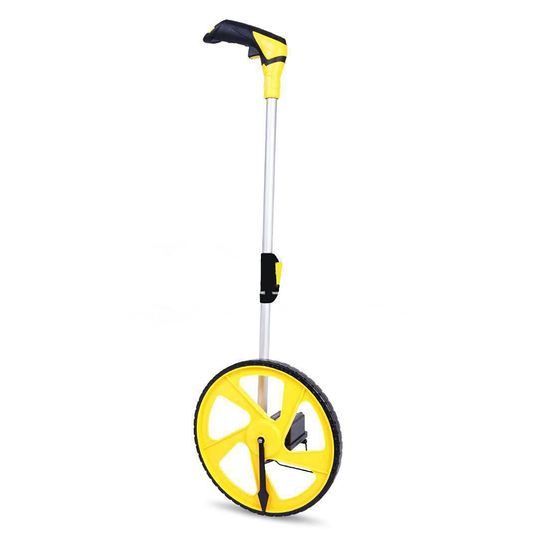SYGA Digital Distance Measuring Wheel Up To 10000 Meter Count With Measuring Tools For Surveyor Builders Workers, 32 Cm