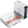 Patrocinado Patrocinado Estás viendo este anuncio basado en la relevancia del producto para tu consulta de búsqueda. Deja comentarios sobre el anuncio GEEKOM A6 Mini PC, Ryzen 7 6800H, 16GB DDR5 RAM ampliable 1TB PCIe 4.0 SSD | PC para oficina y hogar, USB4, Quad 4K Display, 8K UHD, Wi-Fi 6E, ranura SD, diseño de aluminio, garantía confiable de 3 años 2