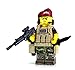 Collectible British Modern Paratrooper with Camo- Battle Brick Custom Minifigure