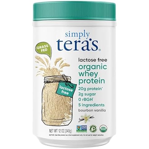 Simply Tera's Lactose Free Organic Whey Protein Cover