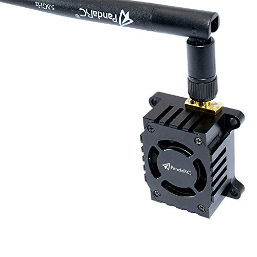 Image of PandaRC VT5804 V3 5.8GHz VTX 0mW /25mW /200mW /400mW /800mW /1000mW itchable with Cooling Fan for Long-Distance FPV Racing Drone quadcutter (36mmx36mmx17.5mm)