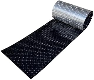 Black aluminum diamond plate sheet