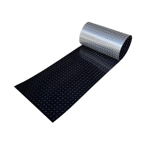 24x96 Black Aluminum Diamond Plate Sheet