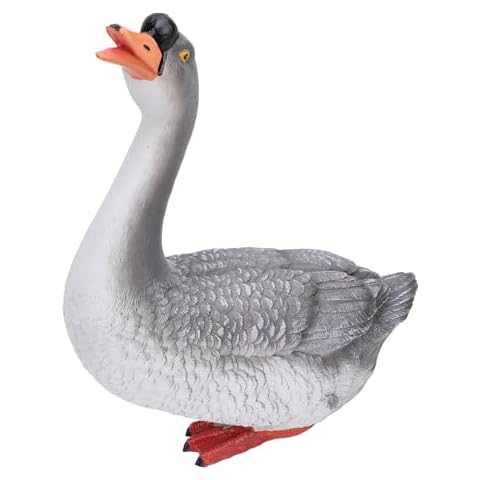 Zerodis Goose Statue for Garden Cover