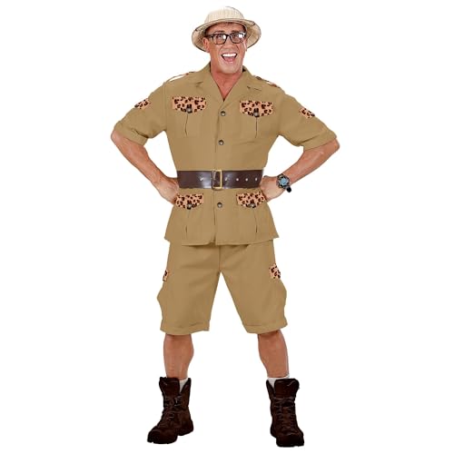 W WIDMANN MILANO Party Fashion - Costume safari pour homme avec accessoires