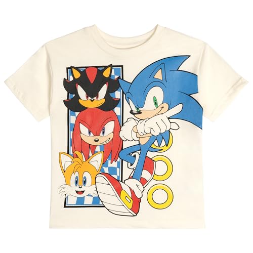 Image of SEGA Sonic the Hedgehog Athletic T-Shirt and Mesh Shorts Outfit Set Toddler to Big Kid Sizes (2T - 18-20)