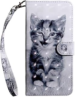 Thoankj Samsung A12 / M12 Case Flip Shockproof 3D PU Leather Wallet Phone Case with Stand Magnetic Card Slots Holder TPU Gel Bumper Folio Slim Fit Protective Cover for Samsung Galaxy A12 / M12 Bear