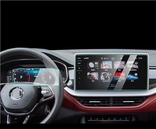 Écran tactile HD Skoda Kodiaq anti-rayures : protection verre trempé