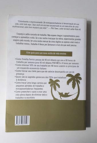 Trabalhe 4 Horas Por Semana (Em Portuguese do B... [Portuguese_brazilian] 8576653540 Book Cover