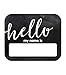 Schoolgirl Style Industrial Chic Hello Name Tags (150063)