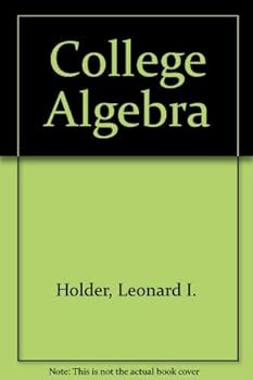 Hardcover College Algebra Book