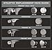 Stiletto TBM-SR TiBone Mini-14 Smooth Replaceable 3-ounce Steel Face Including Bolt kit