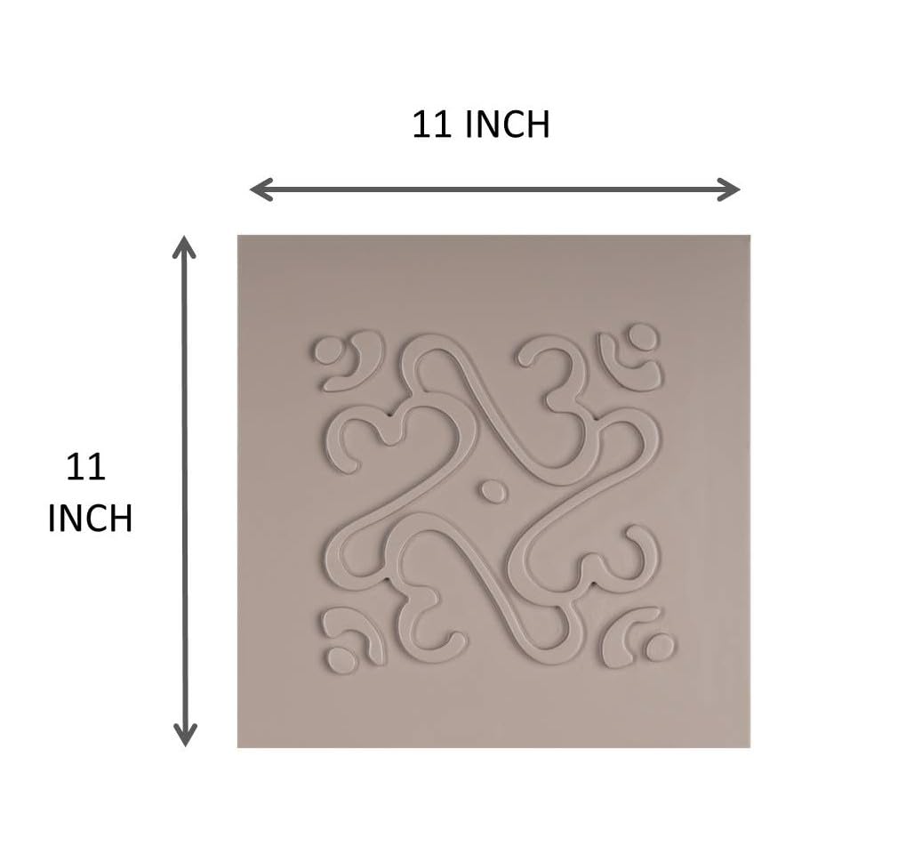 Spiritual OM 3D Wall Art, Wall Frame, Minimilastic/Decorative Wall Hanging For Home Decor, Abstract Wall Art,Elegant Wall Hanging, Wooden Wall Frame, Ready to Hang Wall Frames 4