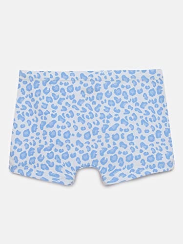 Image of mackly Girls Boxers (Pack of 3) - Cotton Boxer Shorts, Seamless Comfort, Mid Waist Boyshorts Panties