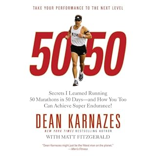 50/50 Audiolibro Por Dean Karnazes, Matt Fitzgerald arte de portada
