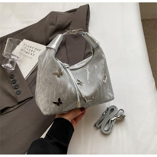 Bolso Tote para mujer de cuero vegano con correa ajustable miniatura 2