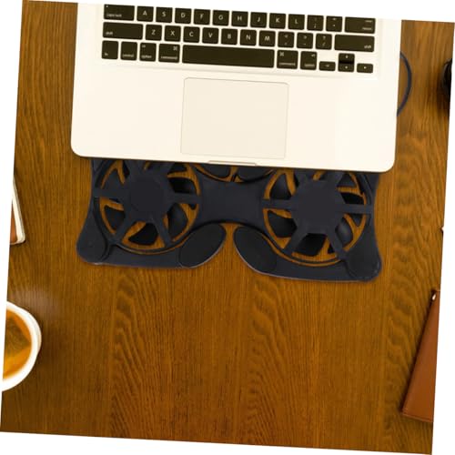 Enfriador portátil para laptop plegable con doble ventilador USB miniatura 6
