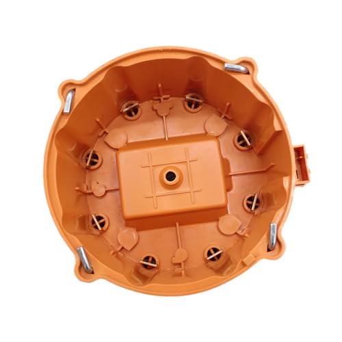 image for GSKMOTOR Performance Orange Male HEI Distributor Cap & Rotor Replaceme