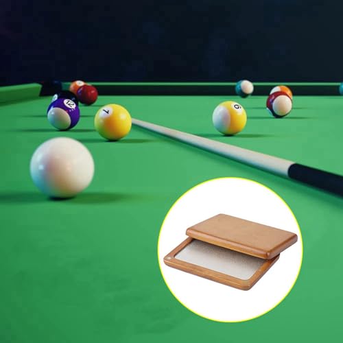 Ponceuse de billard nouvelle mise à niveau avec brunissoir et lime de forme marron