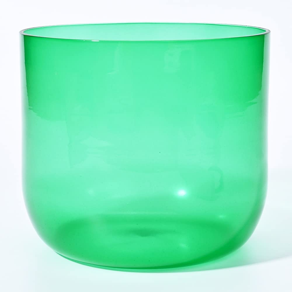 KFHDSAS 6 Inch Quartz Crystal Singing Bowl, For Sound Healing And Meditation, Balancing Body Chakra, Calm Mind And Ease Soul(440Hz,F Tone)