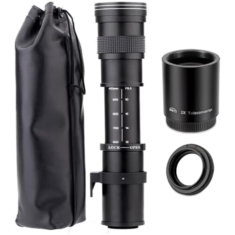 JINTU 420-1600mm Telephoto Zoom Lens Cover