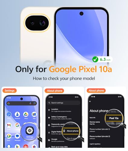Image of FNTCASE for Google Pixel 10a Case: [Compatible with Magsafe] Translucent Matte Cases with [Screen Protector] Military Grade Shockproof Protective Magnetic Phone Cover for Pixel 10A - Ultramarine