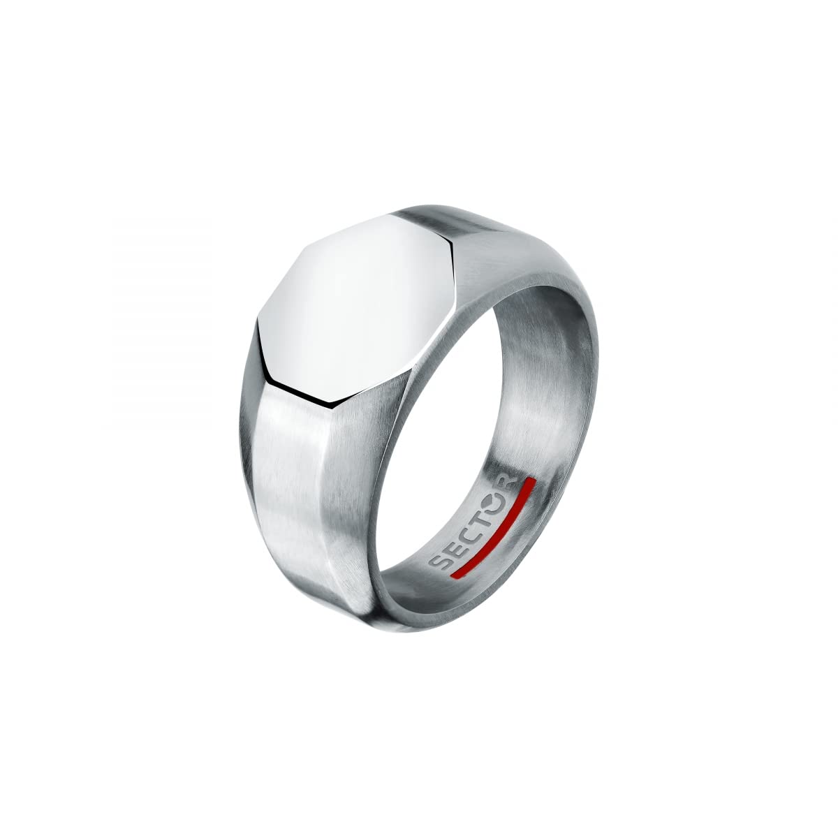 Sector No Limits Basic Men's Ring in Steel, Enamel - SZS86023