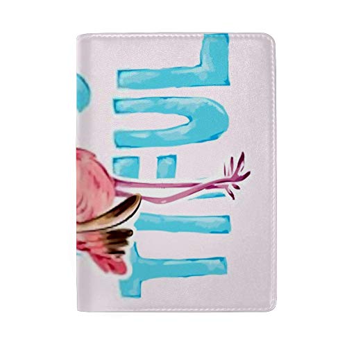 Étui pour passeport motif flamants roses, le cadeau idéal