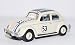 VW Beetle Export, Herbie, No.53 , 1963, Model Car,, Oxford 1:76