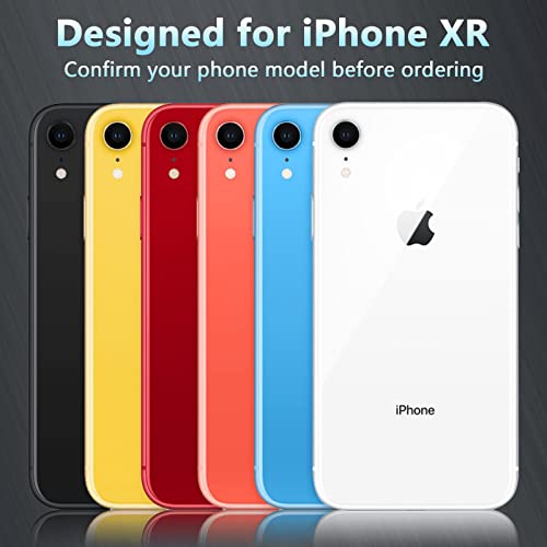 Black Cute Cat Iphone Xr Case - 6.1 Inch Van Gogh Cute Cat Iphone Case, Non-Slip Pattern Design And Shock Absorption, Soft Silica Gel Frame Support Black Phone Case For Teen Girls And Sisters #TOP6