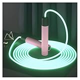 beniky Springseil Leuchtendes Springseil Kinder Spezielle Kindergarten Anfänger Training einstellbar Babysport Springseil Erwachsene (Size : Purple)