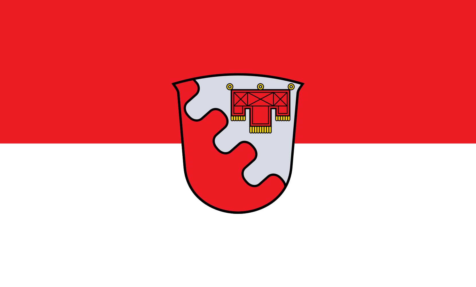 Drapeau Weiler-Simmerberg M paysage de 1.35m² grand format résistant