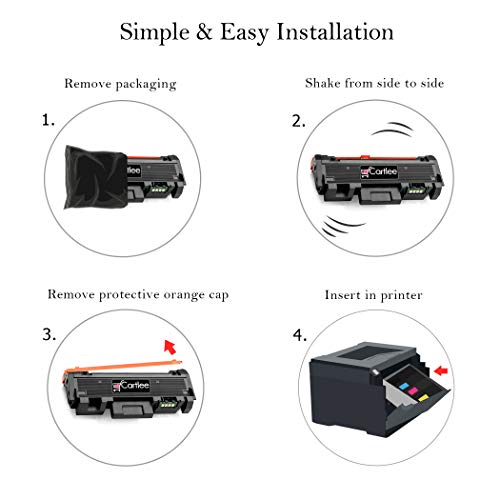 Cartlee Black Compatible High Yield Laser Toner Cartridge Replacement For Xerox Workcentre 3215 3215Ni 3225 Workcenter 3225Dni 3052 3260 Phaser 3260Dni 3260Di Printer Ink (2Pk) #TOP3