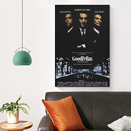 Goodfellas Vintage Movie Posters Bedroom Canvas Art Print Art Wall Decor And Home Decor 16X24Inch(40X60Cm) #TOP3