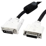 StarTech.com DVI Extension Cable - 6 ft - Male to Female Cable - 2560x1600 - DVI-D Cable - Computer Monitor Cable - DVI Cord - Video Cable