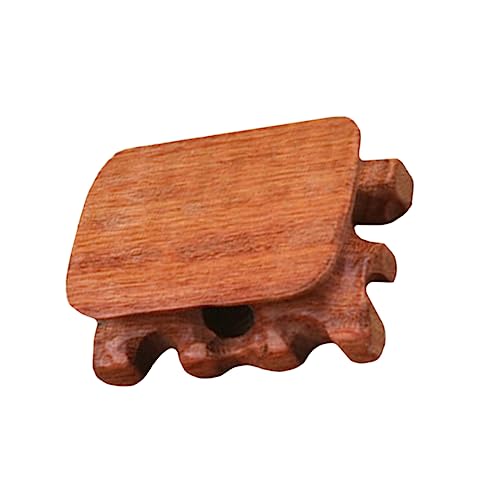 Kisangel 1 Pieza Soporte de Joyería Mini Casa Fotografía Accesorio Decorativo de Madera Estilo Aleatorio Juguete Seguro