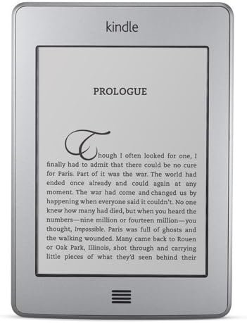 Kindle Touch, Wi-Fi, 6" E Ink Display