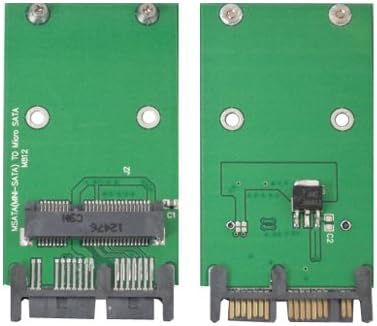 (6個まとめ売り) 変換名人 SATAドライブ変換 mSATA-microSATA ドライブ SATAM-MISTA
