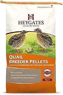 Heygates Quail & Partridge Breeder/Layers Pellets (20Kg)