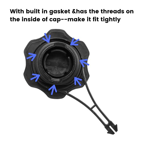 Gas Cap Fit For Lawn Mower - Fuel Cap Compatible With Briggs & Stratton 675Exi 725Exi Engines, Gas Tank Caps, Replace The Part# 594061 #TOP2