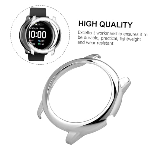 Protector para reloj Solar LS05 funda PC plata metálica ligera y antiarañazos 5