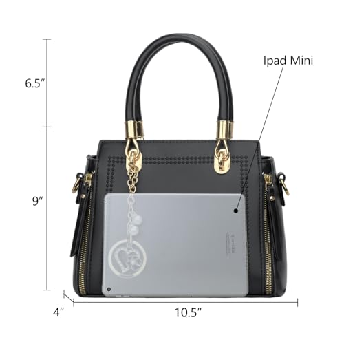 Image of KKXIU Women Satchel Purses and Handbags Handle Shoulder Bag